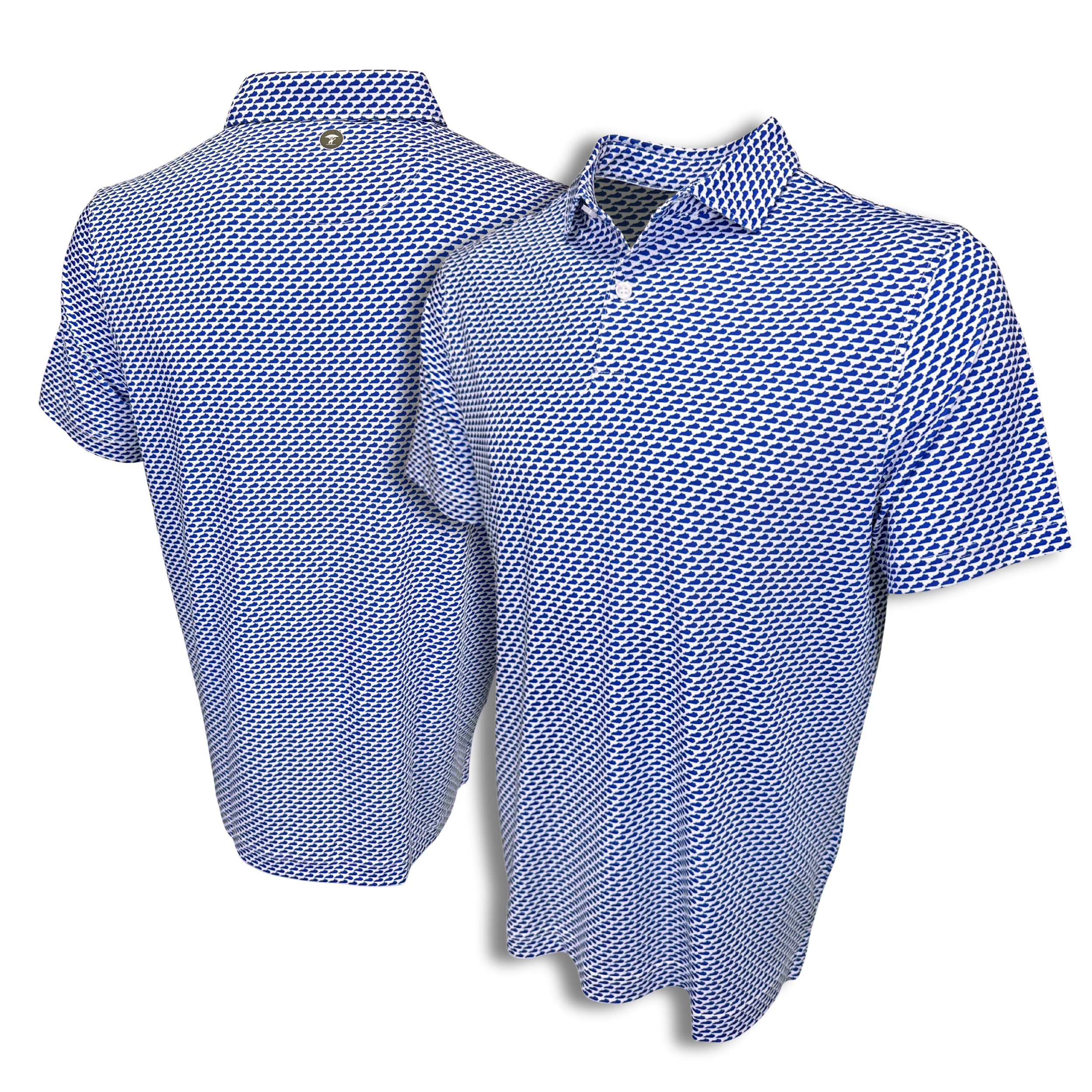 Kentucky Blue Print Polo